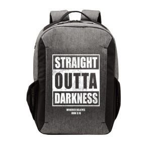 Straight Outta Darkness Vector Backpack