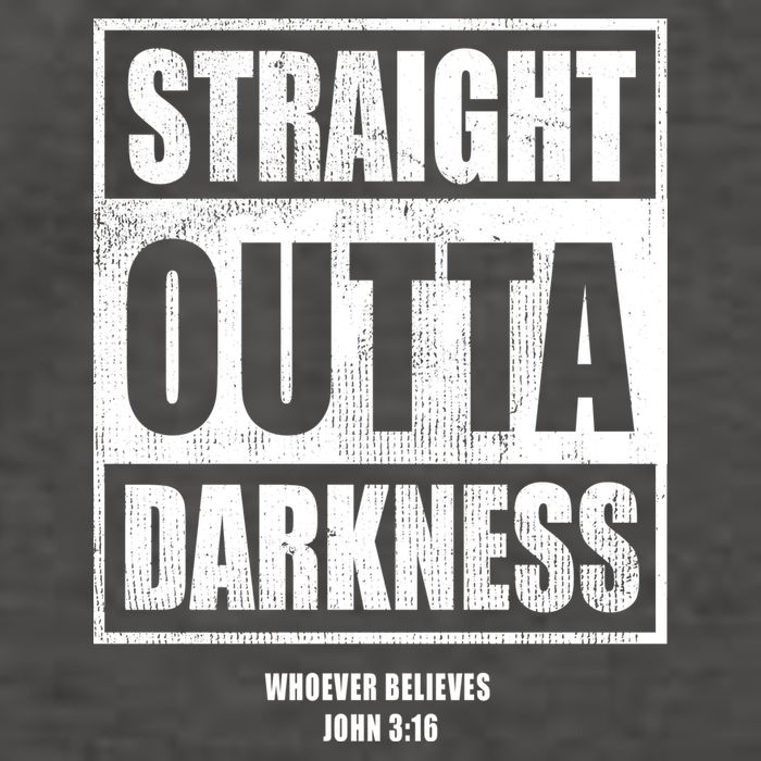 Straight Outta Darkness Vector Backpack