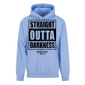 Straight Outta Darkness Unisex Surf Hoodie