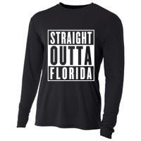 Straight Outta Florida Cooling Performance Long Sleeve Crew