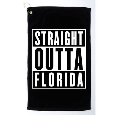 Straight Outta Florida Golf Towel