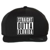 Straight Outta Florida Wool Snapback Cap