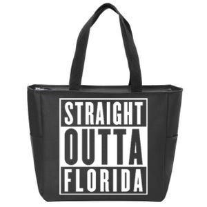 Straight Outta Florida Zip Tote Bag