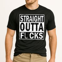 Straight Outta Fucks Cooling Performance Crew T-Shirt