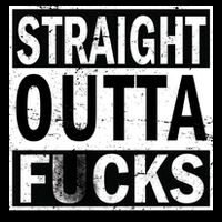 Straight Outta Fucks Cooling Performance Crew T-Shirt