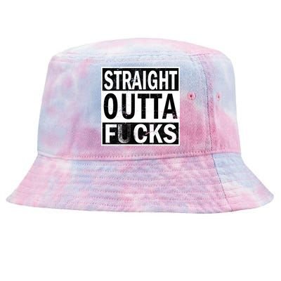 Straight Outta Fucks Tie-Dyed Bucket Hat