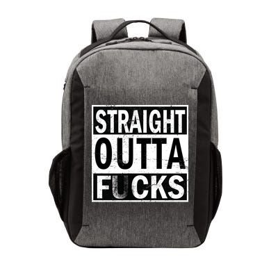 Straight Outta Fucks Vector Backpack
