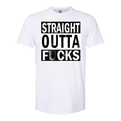 Straight Outta Fucks Softstyle® CVC T-Shirt