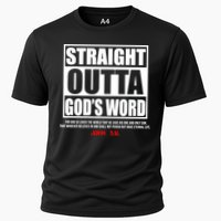Straight Outta God's Word John 3:16 Cooling Performance Crew T-Shirt