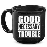 Straight Outta Good Necessary Trouble 15oz Campfire Ceramic Mug