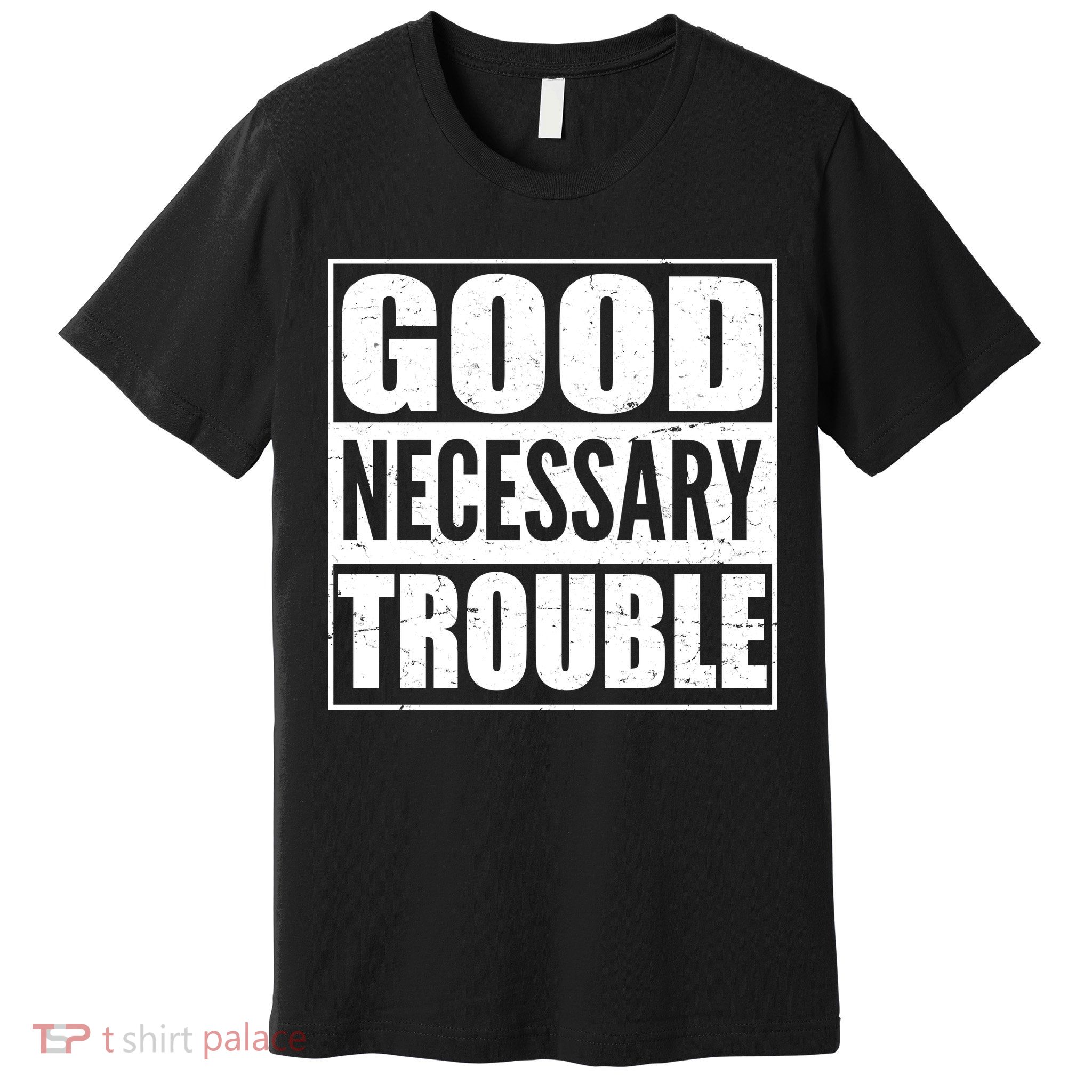 Straight Outta Good Necessary Trouble Premium T-Shirt