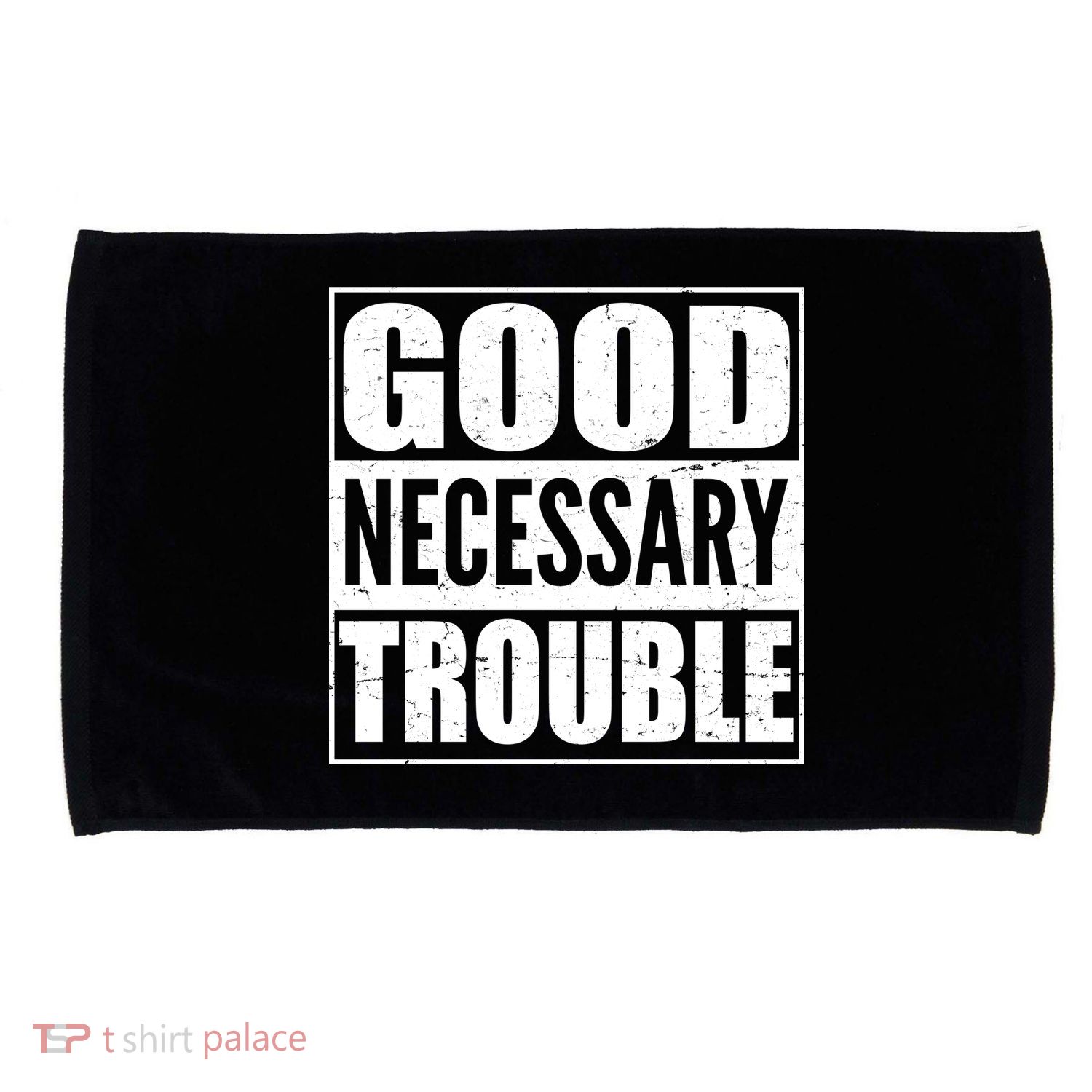 Straight Outta Good Necessary Trouble Microfiber Hand Towel