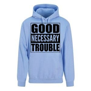 Straight Outta Good Necessary Trouble Unisex Surf Hoodie