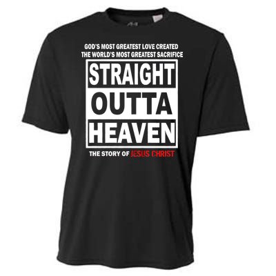 Straight Outta Heaven Cooling Performance Crew T-Shirt