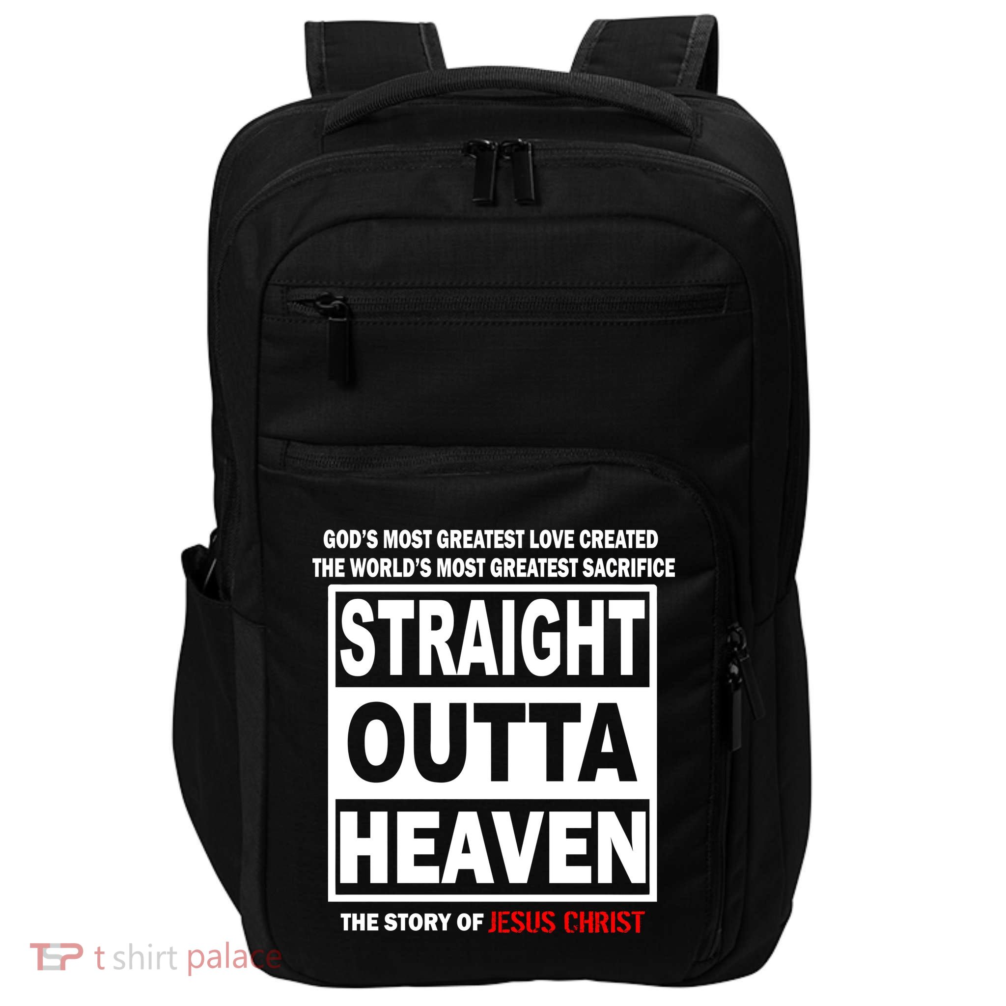 Straight Outta Heaven Impact Tech Backpack