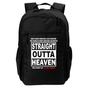 Straight Outta Heaven Daily Commute Backpack