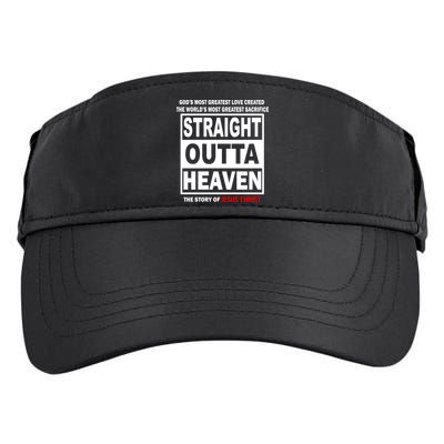 Straight Outta Heaven Adult Drive Performance Visor