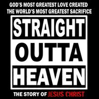 Straight Outta Heaven Flat Bill Trucker Hat