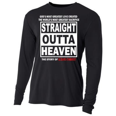 Straight Outta Heaven Cooling Performance Long Sleeve Crew