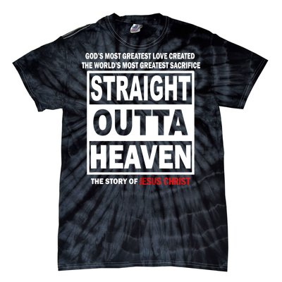 Straight Outta Heaven Tie-Dye T-Shirt