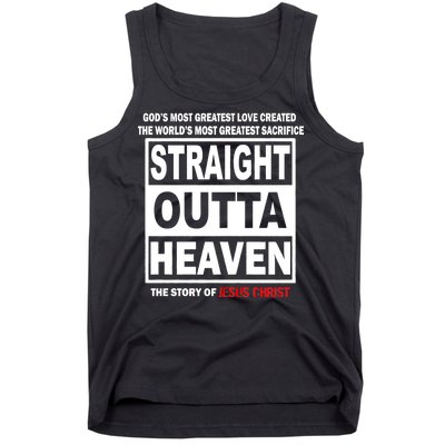 Straight Outta Heaven Tank Top