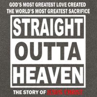 Straight Outta Heaven Cotton Canvas Backpack