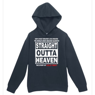 Straight Outta Heaven Urban Pullover Hoodie