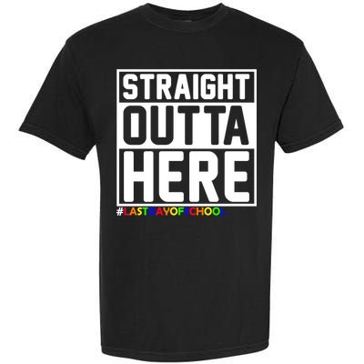 Straight Outta Here Graduation Garment-Dyed Heavyweight T-Shirt