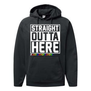 Straight Outta Here Graduation Performance Fleece Hoodie