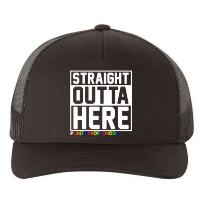 Straight Outta Here Graduation Yupoong Adult 5-Panel Trucker Hat