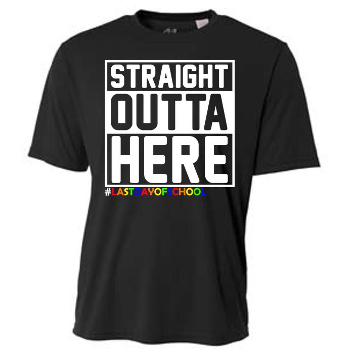 Straight Outta Here Graduation Cooling Performance Crew T-Shirt