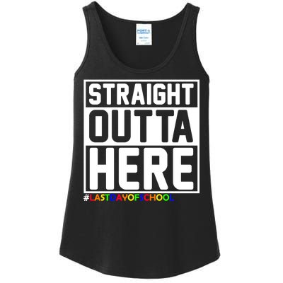 Straight Outta Here Graduation Ladies Essential Tank