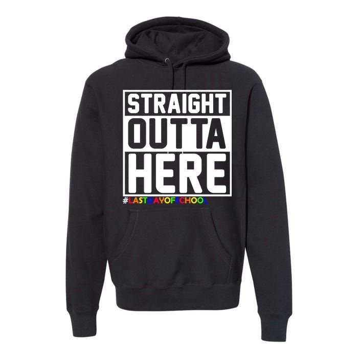 Straight Outta Here Graduation Premium Hoodie