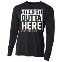 Straight Outta Here Graduation Cooling Performance Long Sleeve Crew