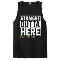 Straight Outta Here Graduation PosiCharge Competitor Tank