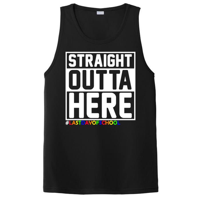 Straight Outta Here Graduation PosiCharge Competitor Tank