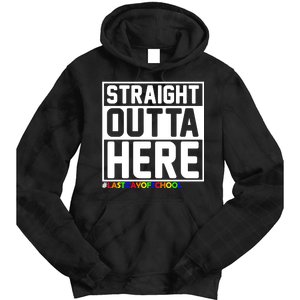 Straight Outta Here Graduation Tie Dye Hoodie