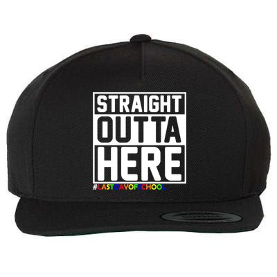 Straight Outta Here Graduation Wool Snapback Cap