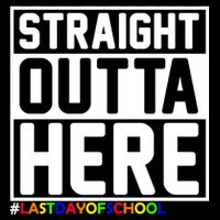 Straight Outta Here Graduation Zip Tote Bag