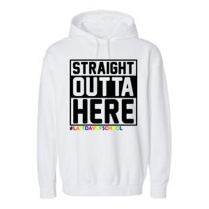 Straight Outta Here Graduation Garment-Dyed Fleece Hoodie