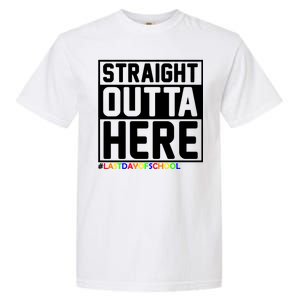 Straight Outta Here Graduation Garment-Dyed Heavyweight T-Shirt