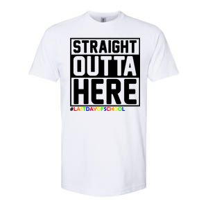 Straight Outta Here Graduation Softstyle CVC T-Shirt