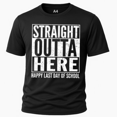 Straight Outta Here Happy Last Day Of School Performance Shirt
