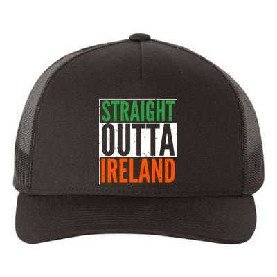 Straight Outta Ireland St. Patrick's Day Irish Yupoong Adult 5-Panel Trucker Hat