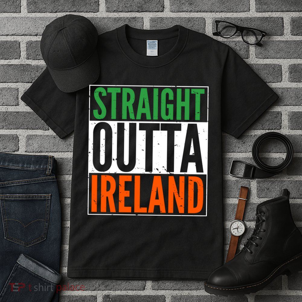 Straight Outta Ireland St. Patrick's Day Irish Tall T-Shirt