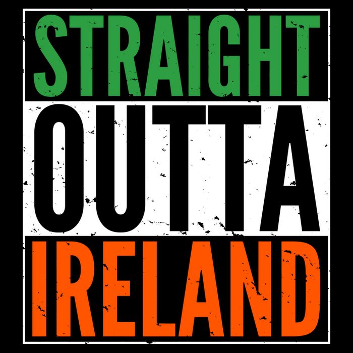 Straight Outta Ireland St. Patrick's Day Irish Sustainable Bucket Hat