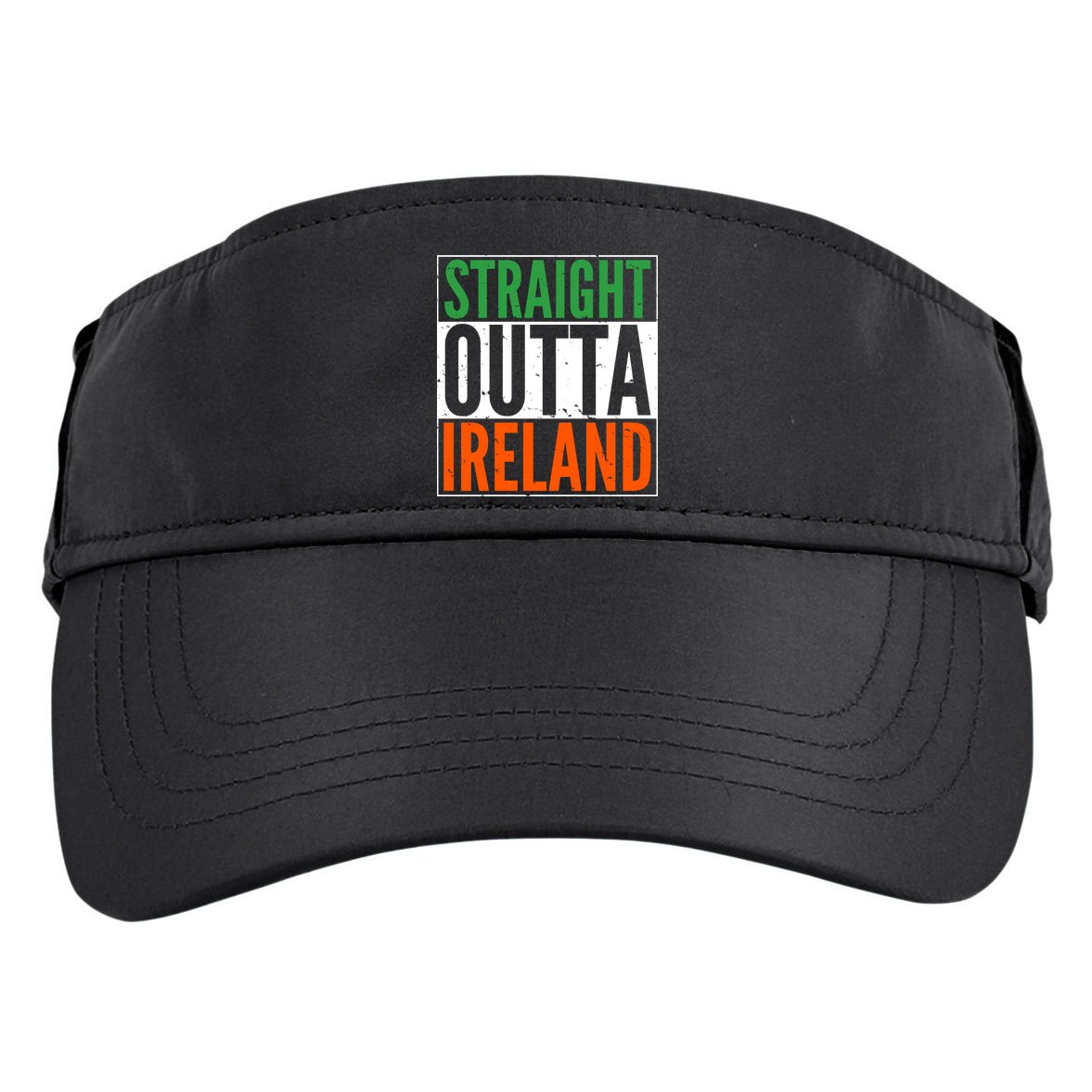 Straight Outta Ireland St. Patrick's Day Irish Adult Drive Performance Visor