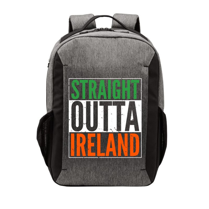 Straight Outta Ireland St. Patrick's Day Irish Vector Backpack