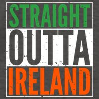 Straight Outta Ireland St. Patrick's Day Irish Vector Backpack
