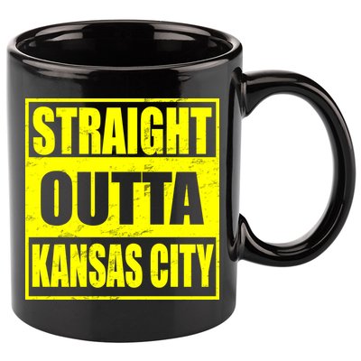 Straight Outta Kansas City 11oz C Handle Ceramic Mug